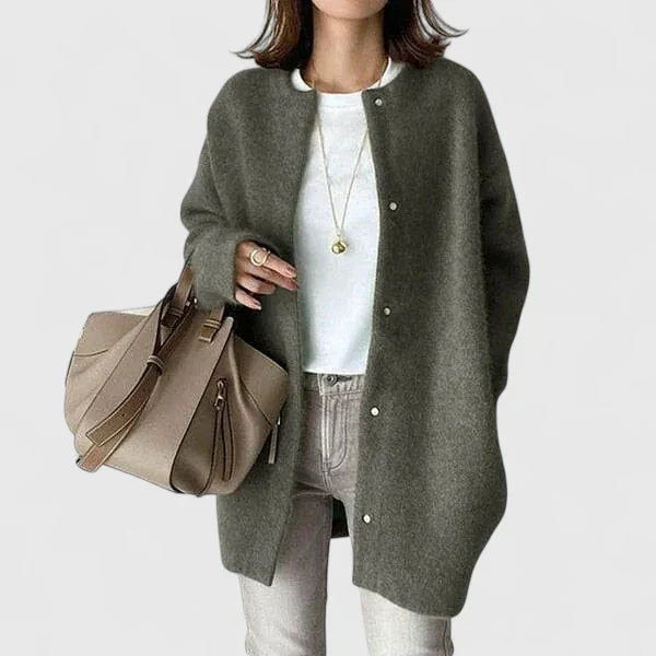 Helen | Modern Button-Front Jacket