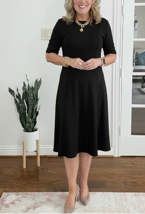 Clementine | Retro A-Line Dress