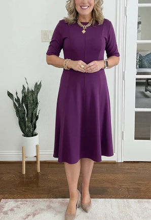 Clementine | Retro A-Line Dress