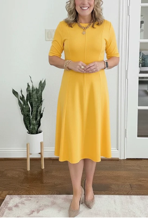 Clementine | Retro A-Line Dress