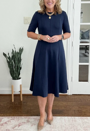 Clementine | Retro A-Line Dress