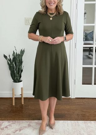 Clementine | Retro A-Line Dress
