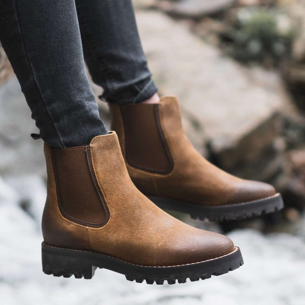 Margaret | Chelsea Boots with Lug Sole