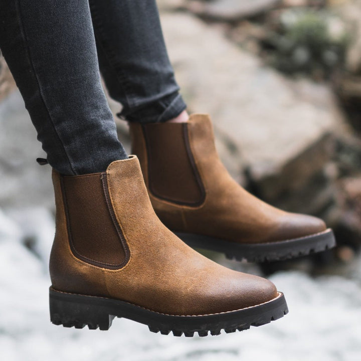 Margaret | Chelsea Boots with Lug Sole