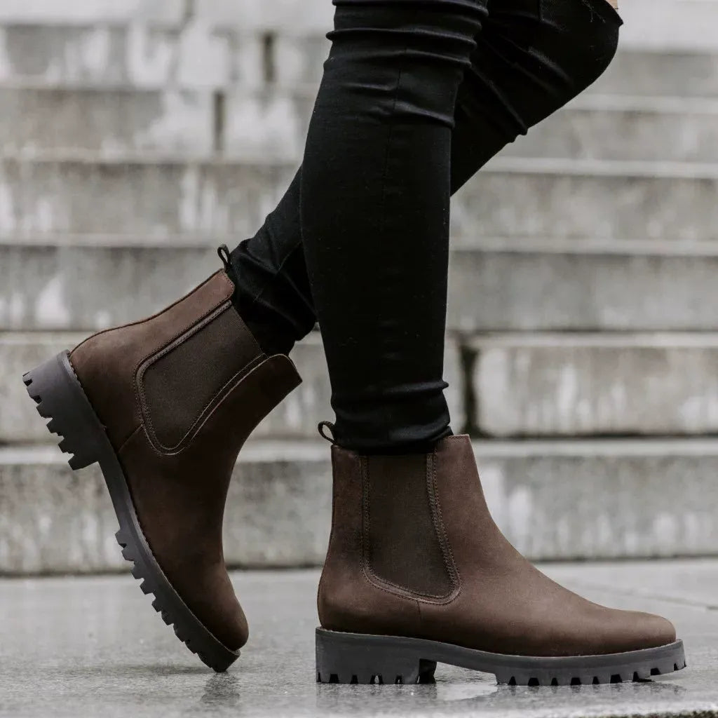 Margaret | Chelsea Boots with Lug Sole