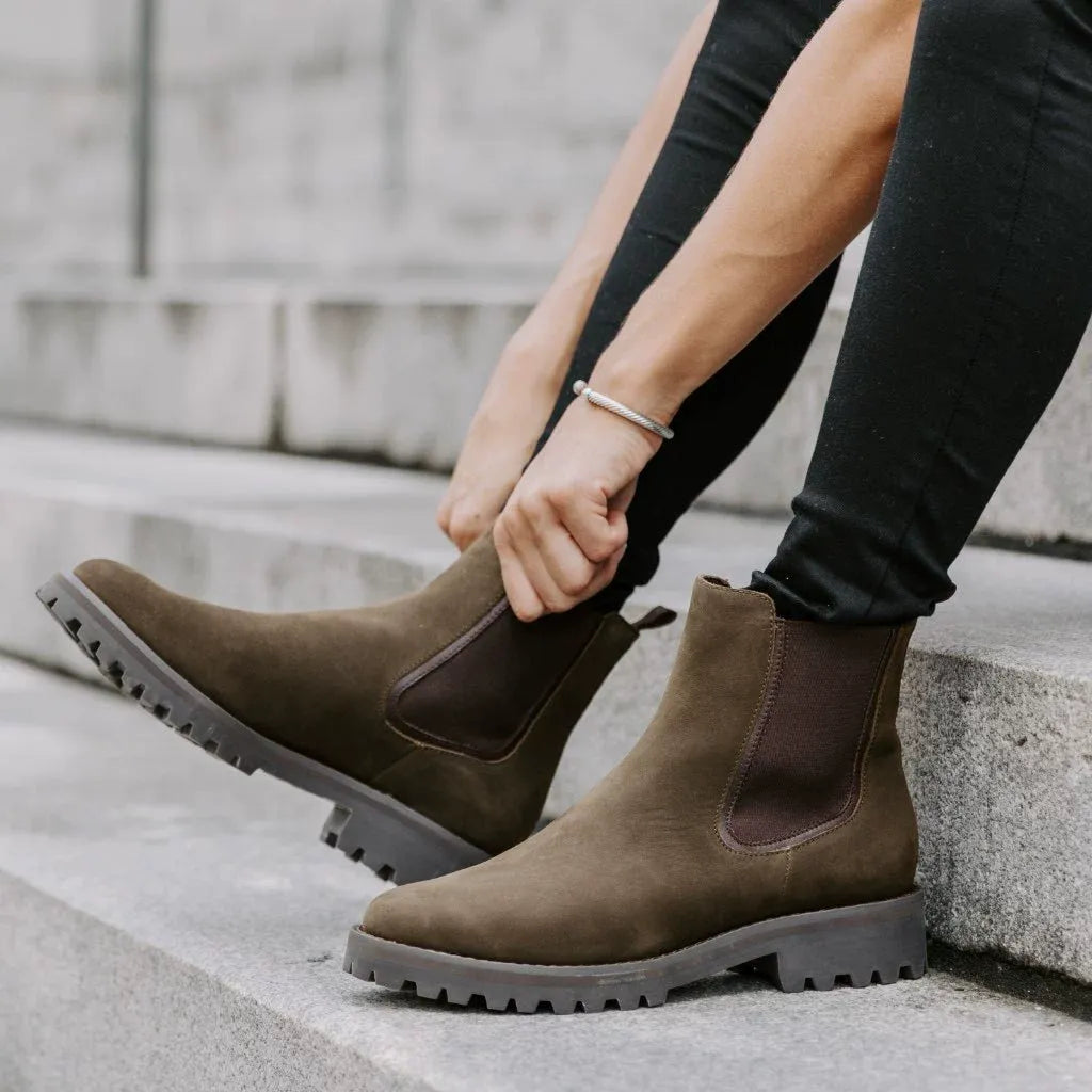 Margaret | Chelsea Boots with Lug Sole