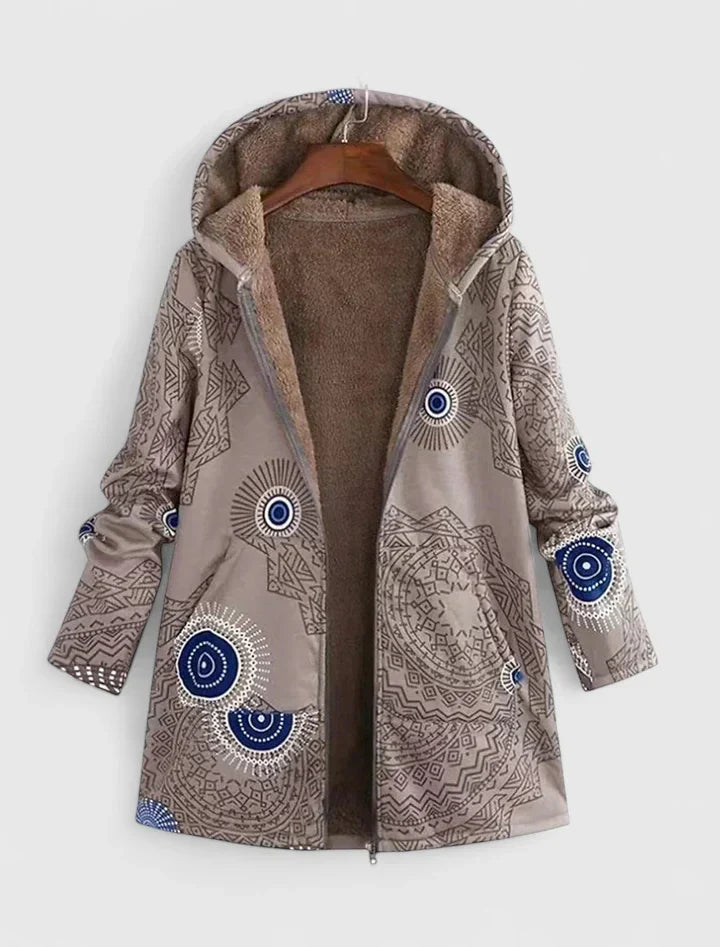 Anera | Mandala Pattern Parka Coat
