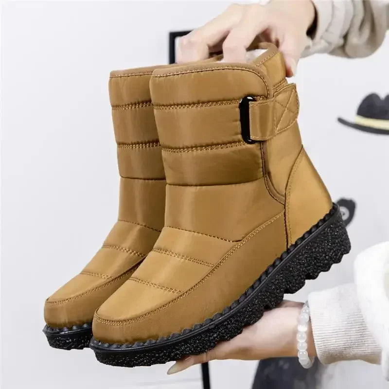 Minna | Waterproof Ankle Snow Boots with Strap