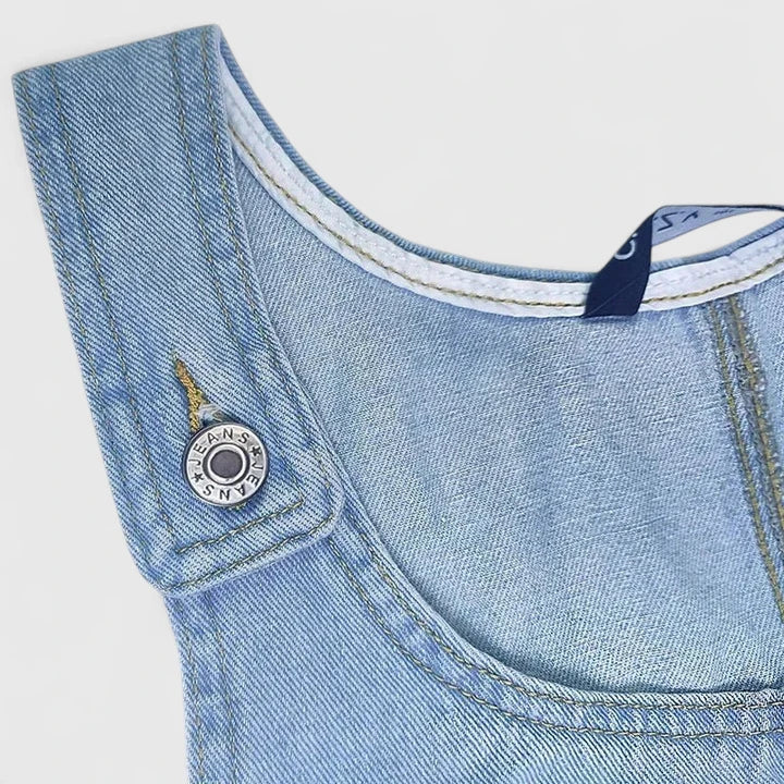 Alissia | Denim Pocket Midi Dress
