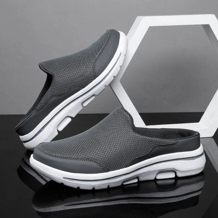 Brice | Closed Toe Slip-On Mule Sliders