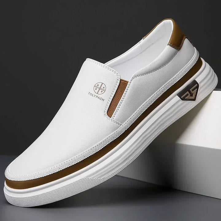 Arturo | Low-Top Slip-On Contrast Sole Shoes