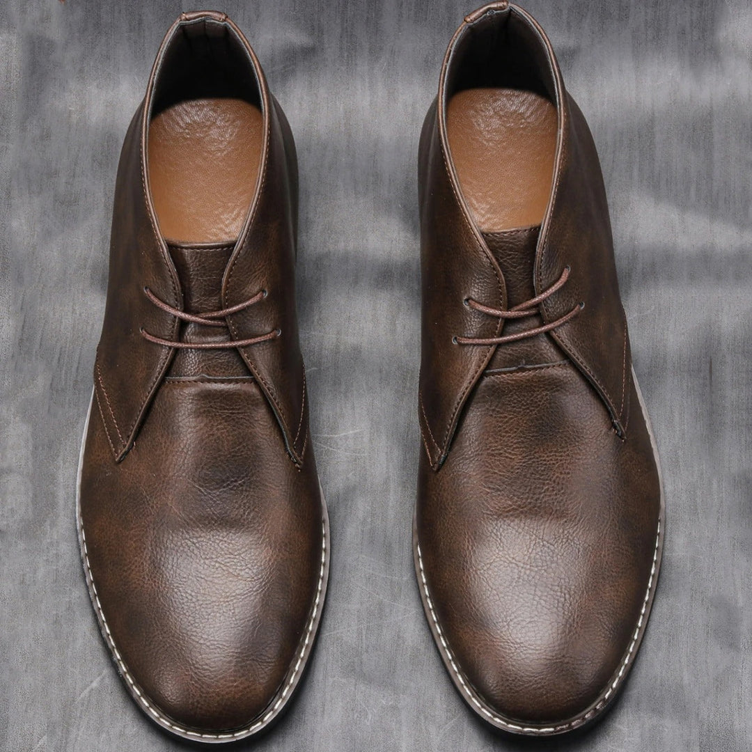 Preston | Classic Lace-Up Ankle Boots
