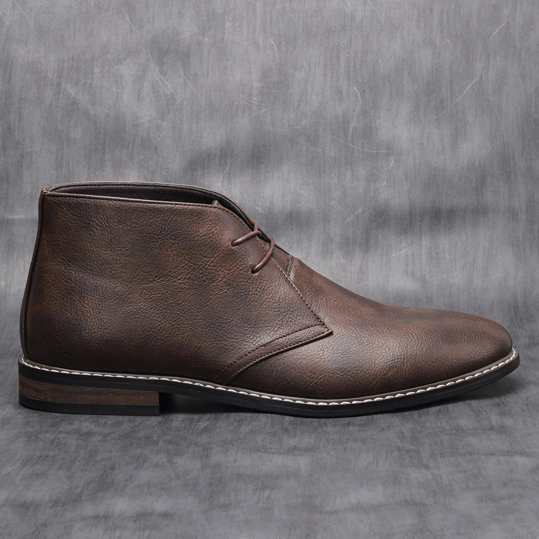 Preston | Classic Lace-Up Ankle Boots