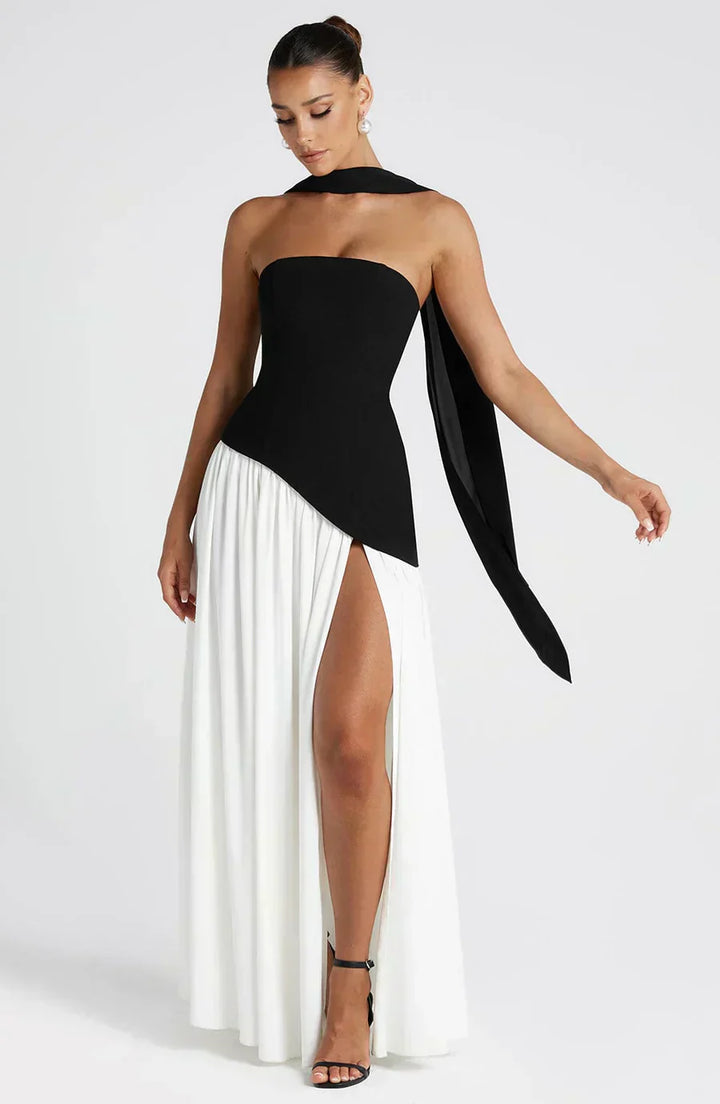 Sheila | Asymmetric Maxi Formal Dress