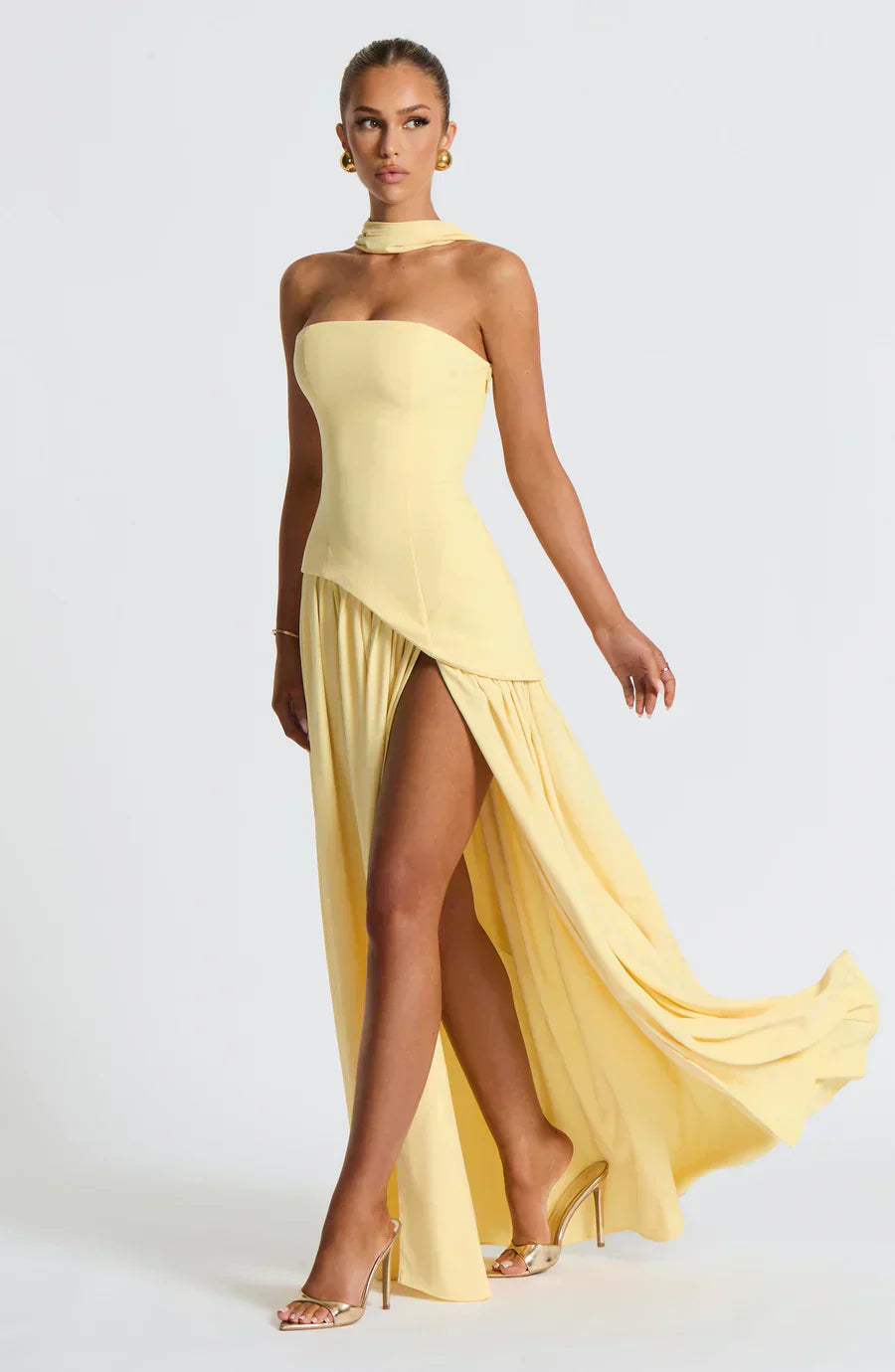 Sheila | Asymmetric Maxi Formal Dress