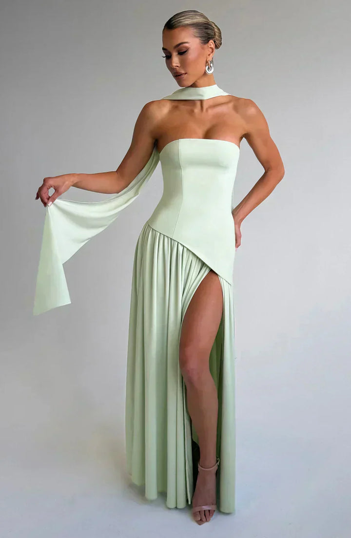 Sheila | Asymmetric Maxi Formal Dress