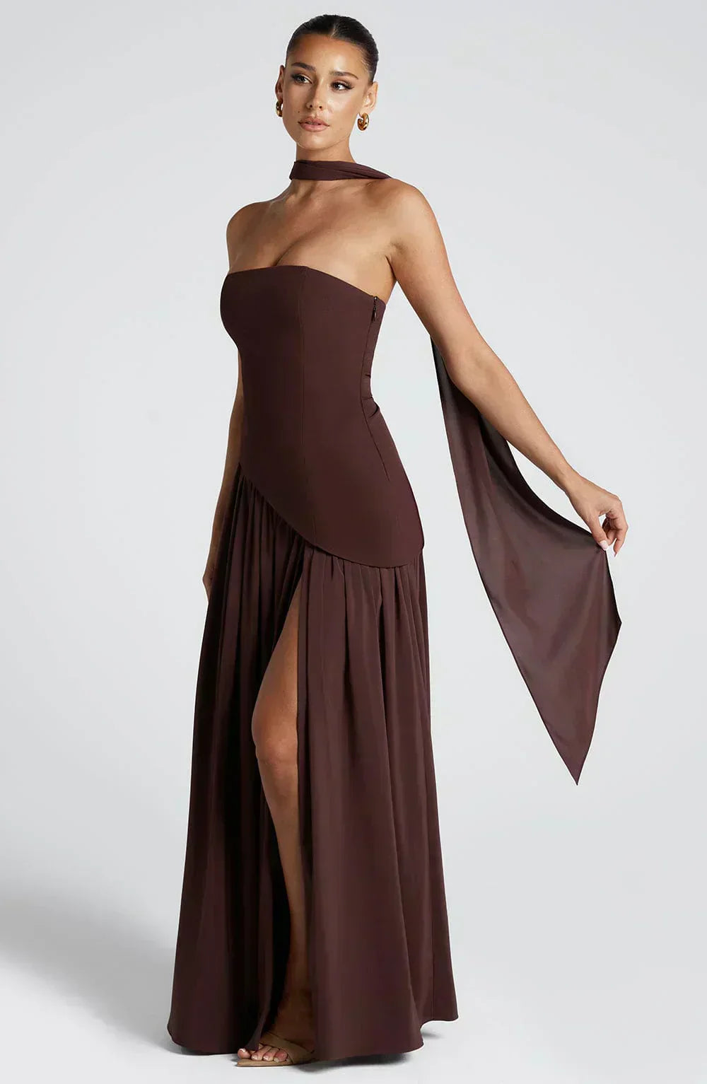 Sheila | Asymmetric Maxi Formal Dress