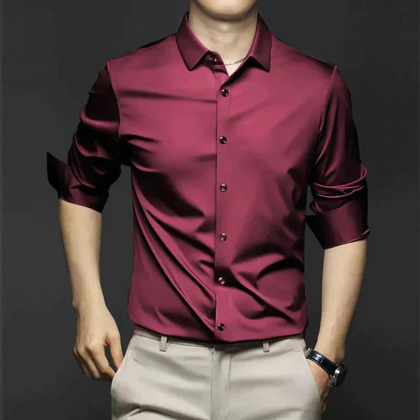 Axel | Slim Stretch Dress Shirt