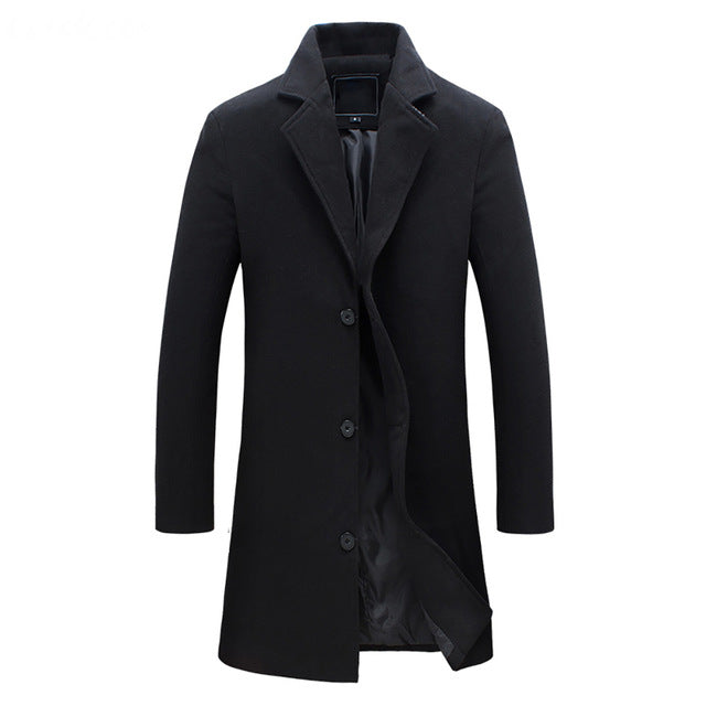 Clifton | Formal Long Refined Overcoat