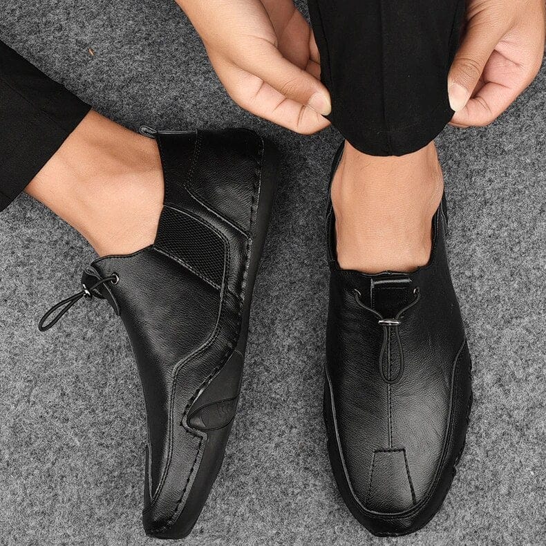 Alistair | Elastic Panel Casual Slip-Ons