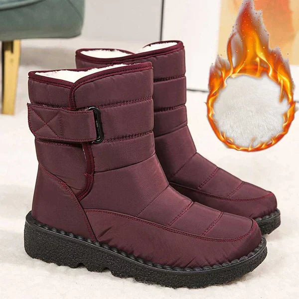 Minna | Waterproof Ankle Snow Boots with Strap