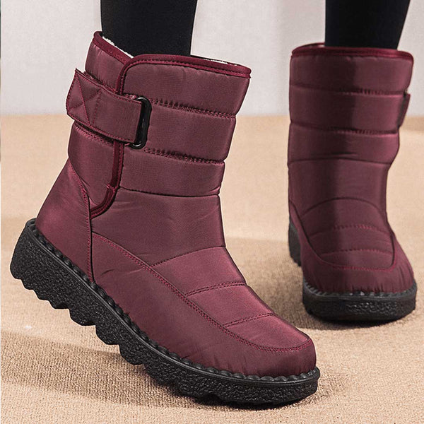 Minna | Waterproof Ankle Snow Boots with Strap