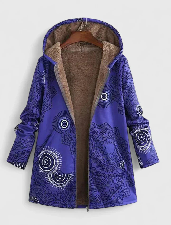 Anera | Mandala Pattern Parka Coat