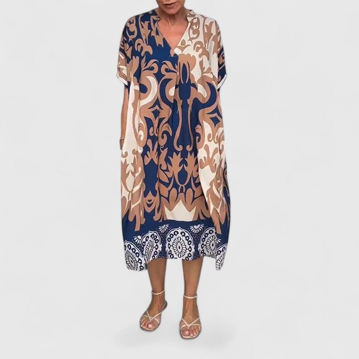 Arlette | V-Neck Flowy Comfort Dress