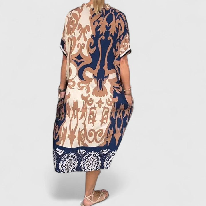 Arlette | V-Neck Flowy Comfort Dress