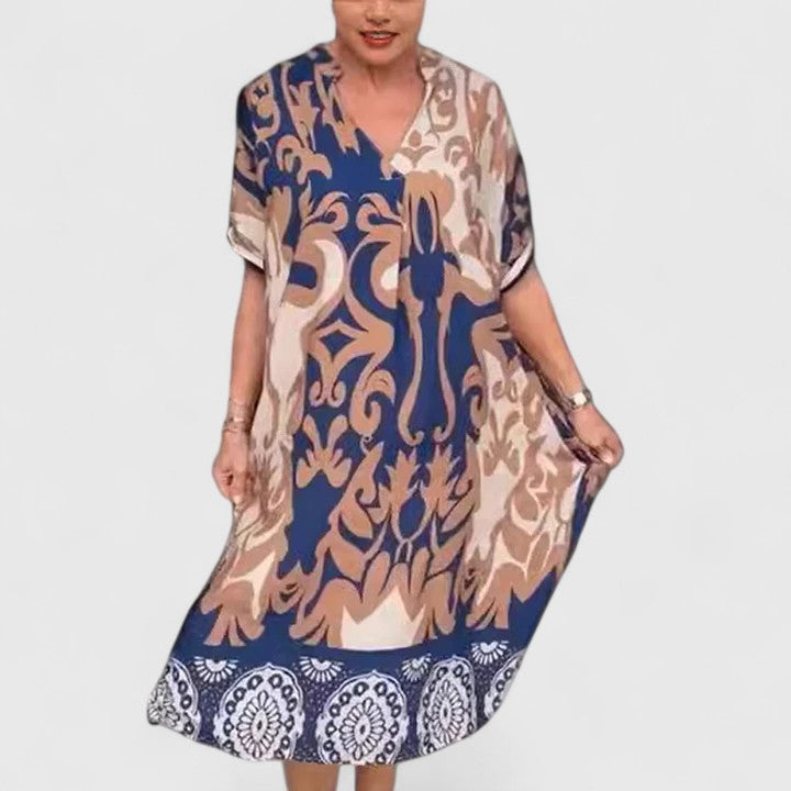 Arlette | V-Neck Flowy Comfort Dress