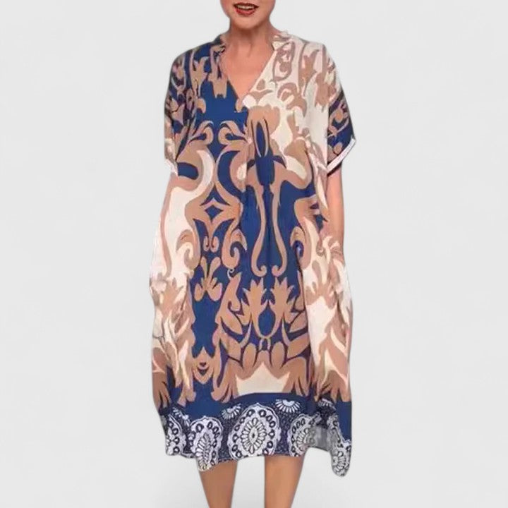Arlette | V-Neck Flowy Comfort Dress