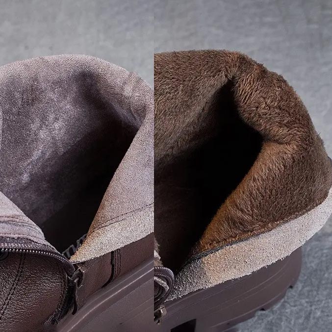 Sherry | Chunky Lace-Up Platform Boots