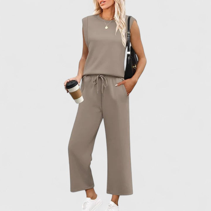 Carolyn | Wide-Leg Pants Set
