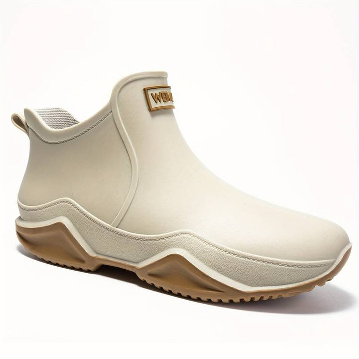 Keeley | Slip-On Ankle Rain Boots Chunky Sole