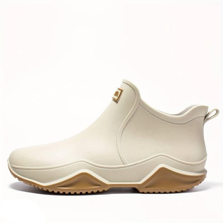 Keeley | Slip-On Ankle Rain Boots Chunky Sole