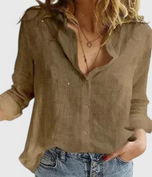 Cassidy | Classic Button-Down Blouse