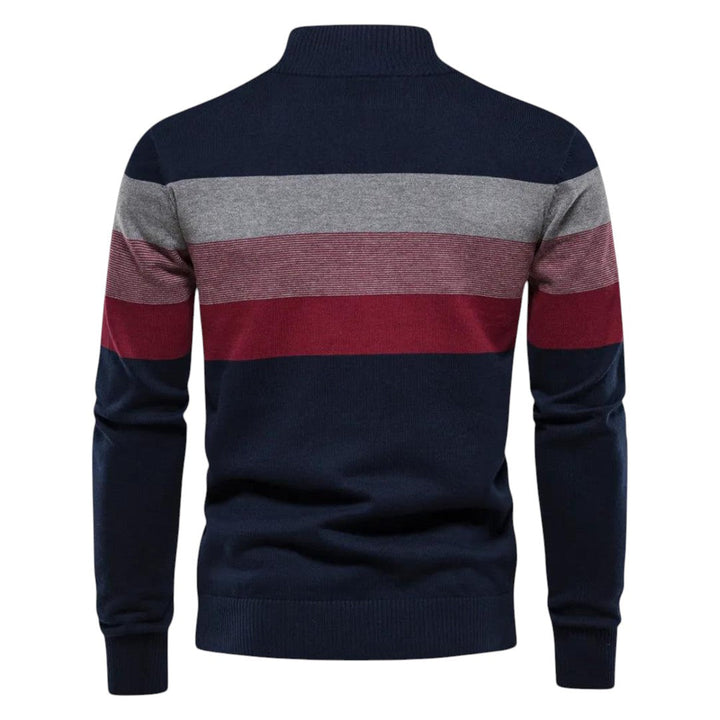 Alden | Modern Zip Collar Sweater