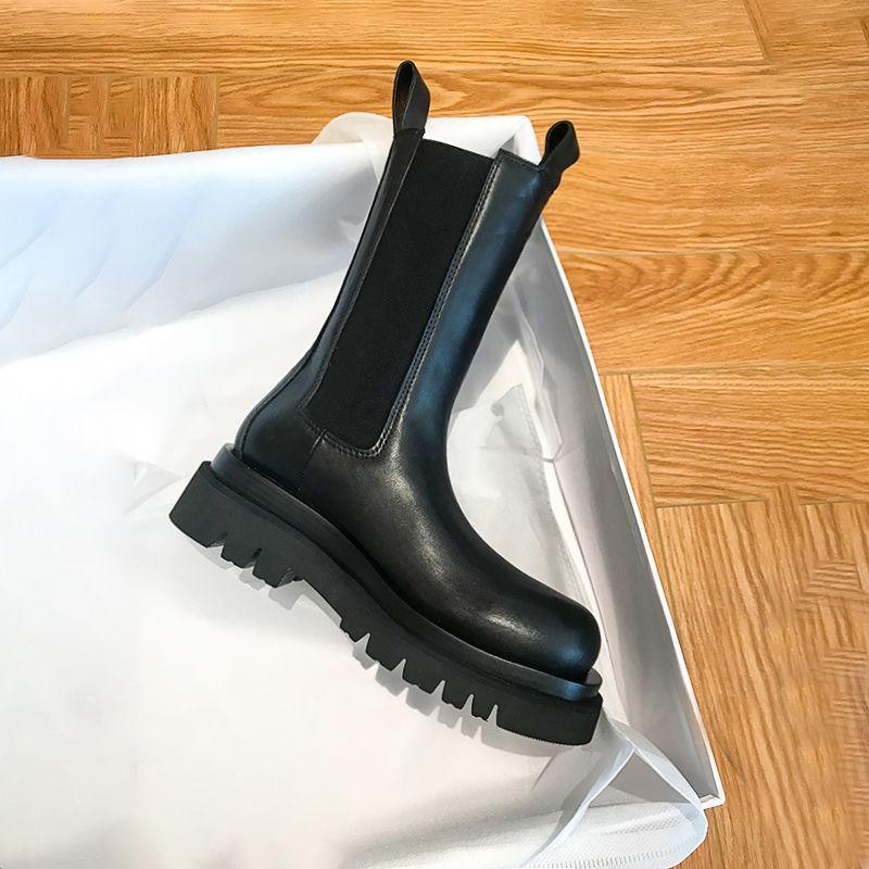 Nicolette | Pull-On Platform Ankle Boots