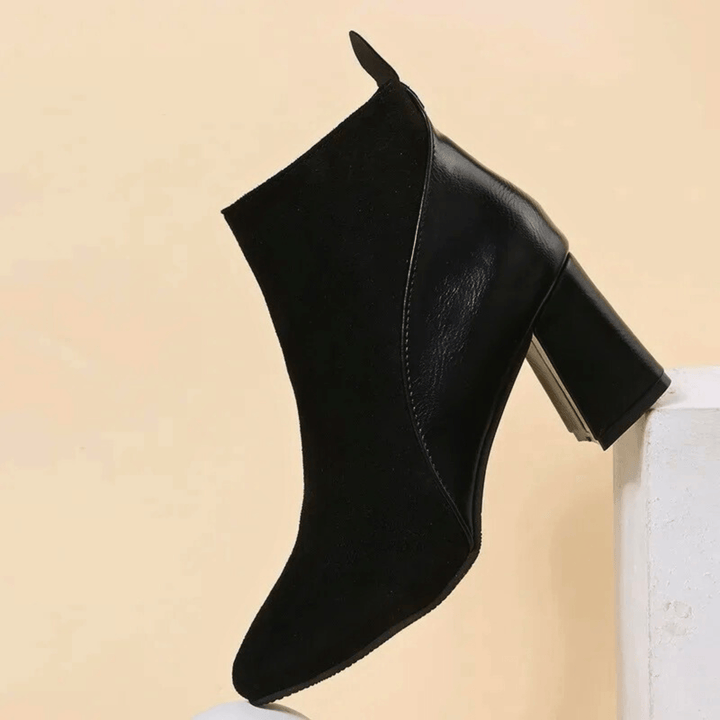 Angelique | Side Zip Ankle Boots
