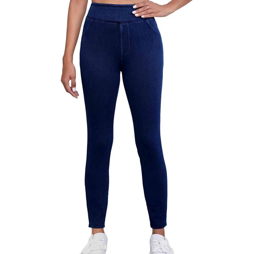 Jessamine | High Rise Skinny Jeans with Pockets