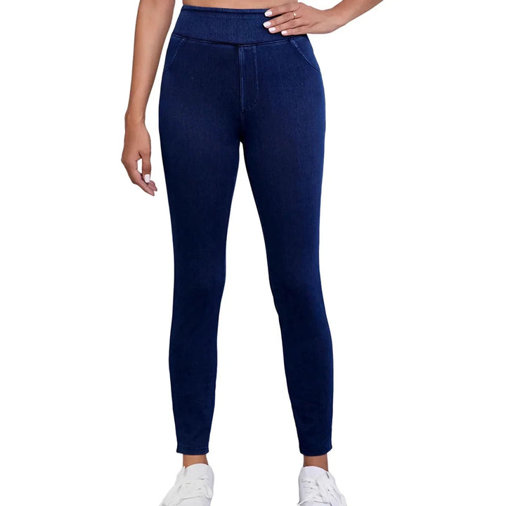 Jessamine | High Rise Skinny Jeans with Pockets