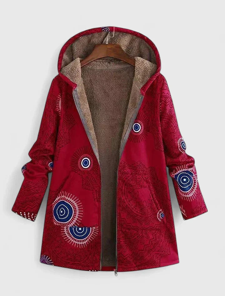 Anera | Mandala Pattern Parka Coat