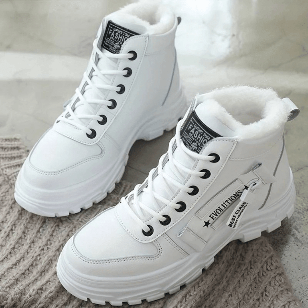 Aneka | Lace-Up Ankle Boots Chunky Platform